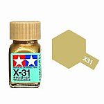 Gloss Titanium Gold - X-31 - Tamiya Color Enamel Paint.