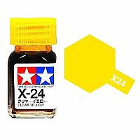 Gloss Clear Yellow - X-24 - Tamiya Color Enamel Paint