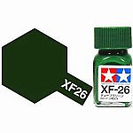 Flat Deep Green - XF-26 - Tamiya Color Enamel Paint