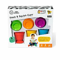 Stack and Squish Cups - Baby Einstein