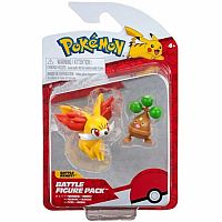 Pokemon Battle Figure 2 Pack - Fennekin and Bonsly