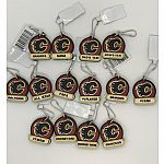 NHL Zipper Pulls.