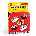 Foodie Baby Crinkle Stroller Book