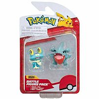 Pokemon Battle Figure 2 Pack - Froakie and Gible