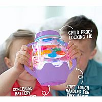 Glo Pals Toddler Sensory Play Jar - Purple