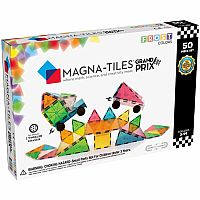 Magna-Tiles Grand Prix 50-Piece Set