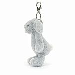 Bashful Grey Bunny Bag Charm - Jellycat 