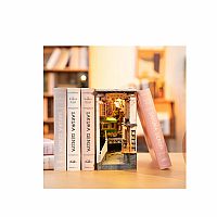 DIY Miniature House Book Nook Kit: Sakura Densya