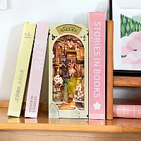 DIY Miniature House Book Nook Kit: Falling Sakura 