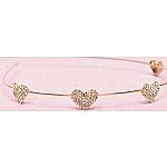 Boutique Rhinestone Heart Headband