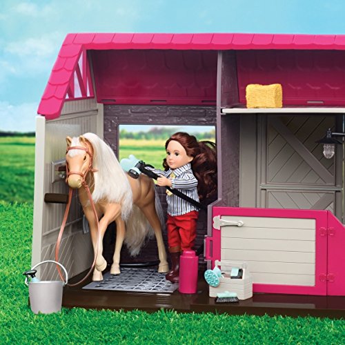 lori doll horse haven barn set