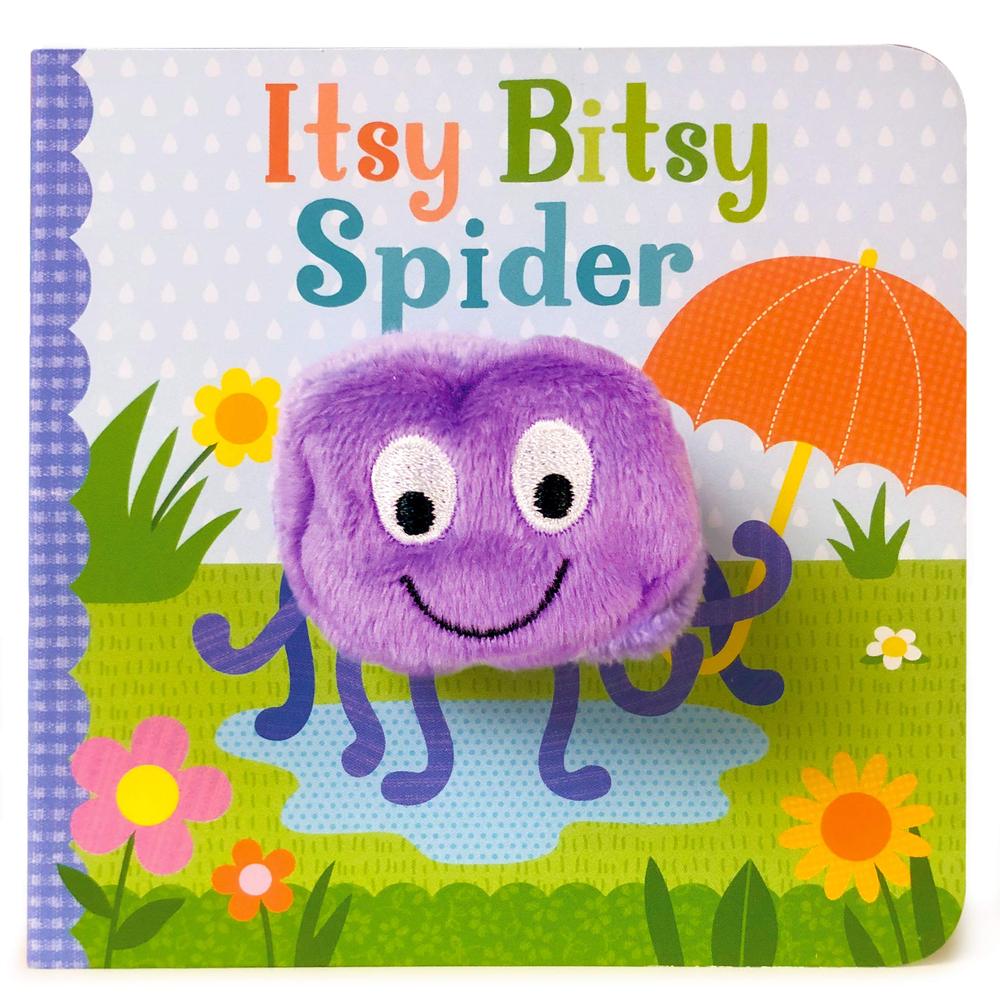 Itsy Bitsy Spider - Finger Puppet Book - Toy Sense