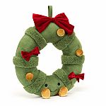 Amuseable Decorated Christmas Wreath - Jellycat