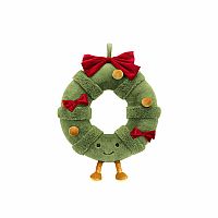 Amuseable Decorated Christmas Wreath - Jellycat