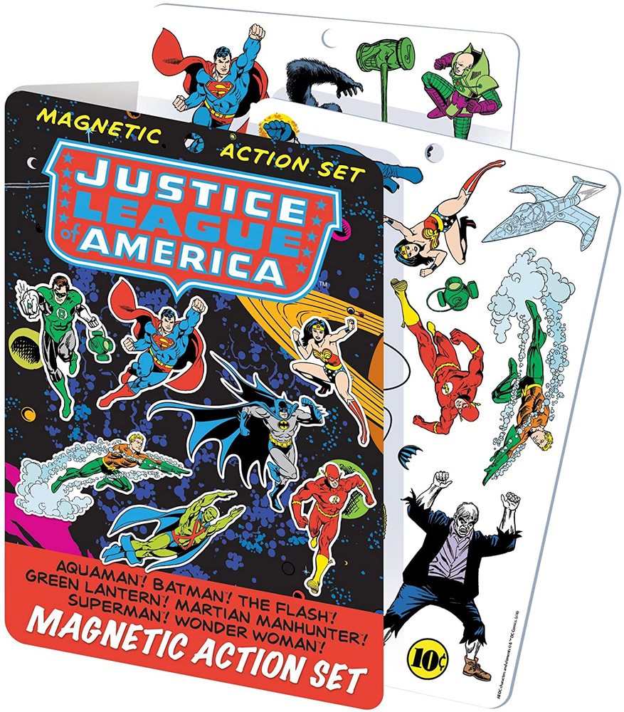 Justice League Of America Magnetic Action Set   Toy Sense