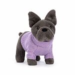 Sweater French Bulldog Purple - Jellycat.