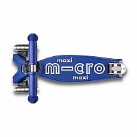 Micro Maxi Deluxe LED Scooter - Blue/White