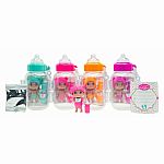 Lil' Cutesies Petites 2 Inch Mini Posable Dolls in Baby Bottle - Assortment 