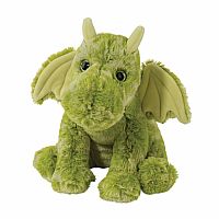 Lucian Green Sitting Dragon Softie.