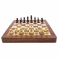 Magnetic Folding Wooden Chess Set - 30cm