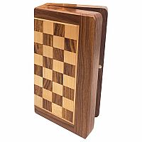 Magnetic Folding Wooden Chess Set - 30cm