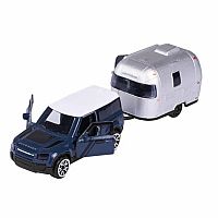 Majorette Trailer Edition - LAND ROVER Defender 90 & AIRSTREAM Sport 16 90 & AIRSTREAM 