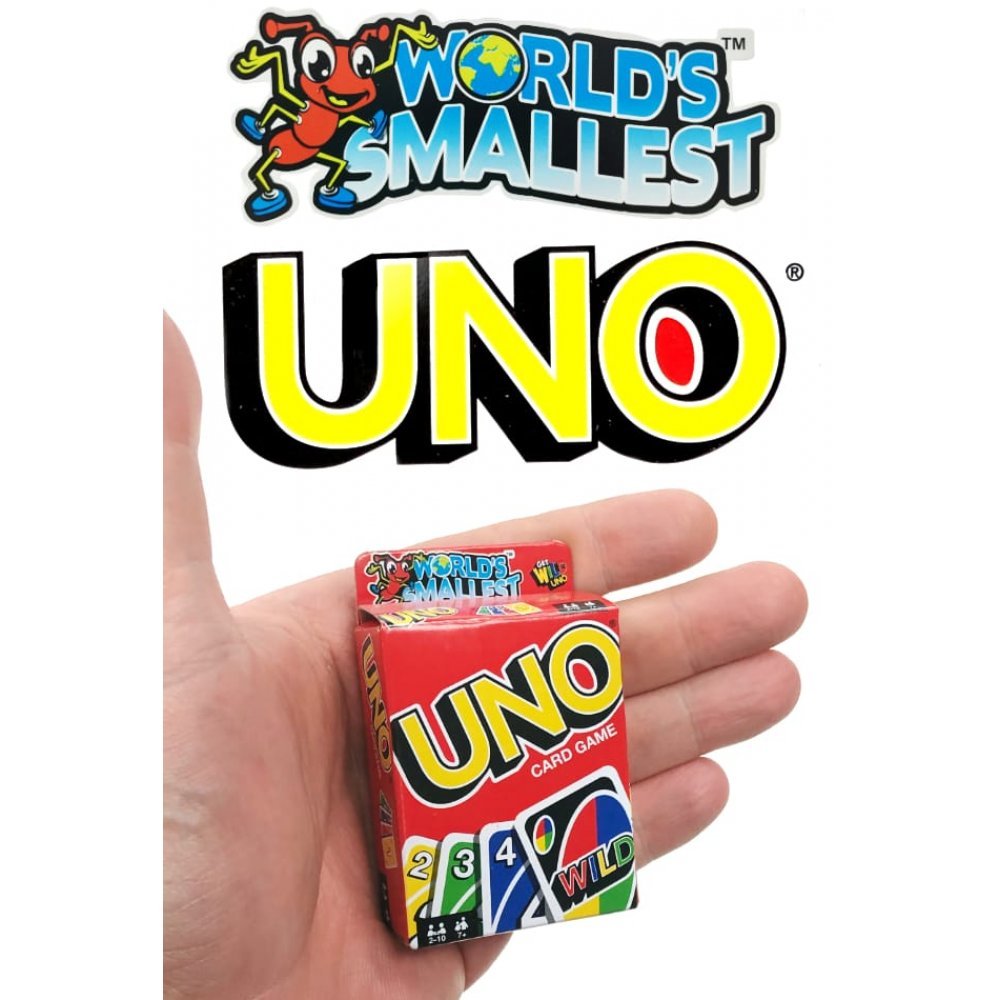 World's Smallest Uno. - Toy Sense