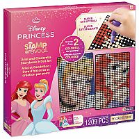 Stamp to Reveal Dot Art - Disney Princess