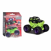 Majorette Monster Rockerz - Black and Lime Jeep Wrangler