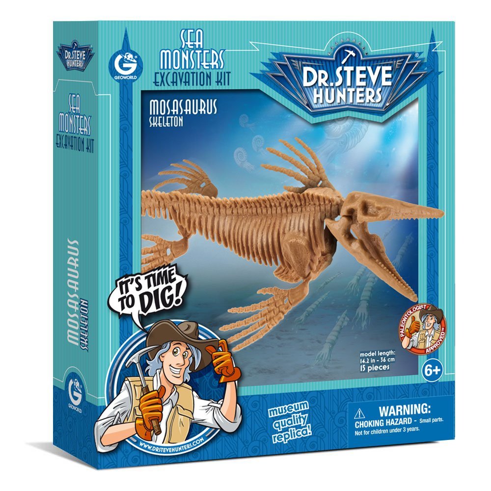 Sea Monsters Excavation Kit - Mosasaurus - Toy Sense