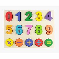 Wooden Puzzle - Numbers