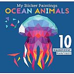 My Sticker Paintings: Ocean Animals: 10 Magnificent Paintings