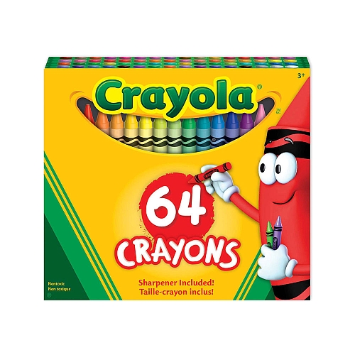 64 Crayons. - Toy Sense