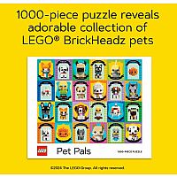 LEGO Puzzle: Pet Pals - 1000 Pieces