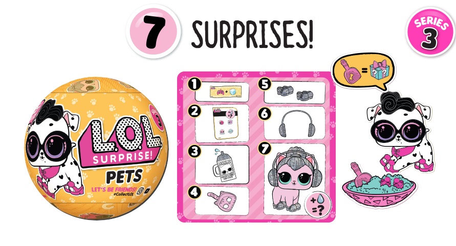 LOL Surprise! Pets - Series 3 - Toy Sense