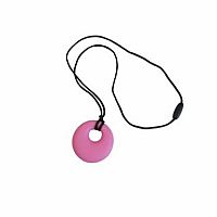 Chewy Pendant - Pink Circle