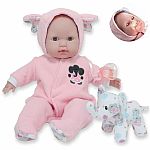 Berenguer Boutique Pink Soft Body 15 Inch Baby Doll