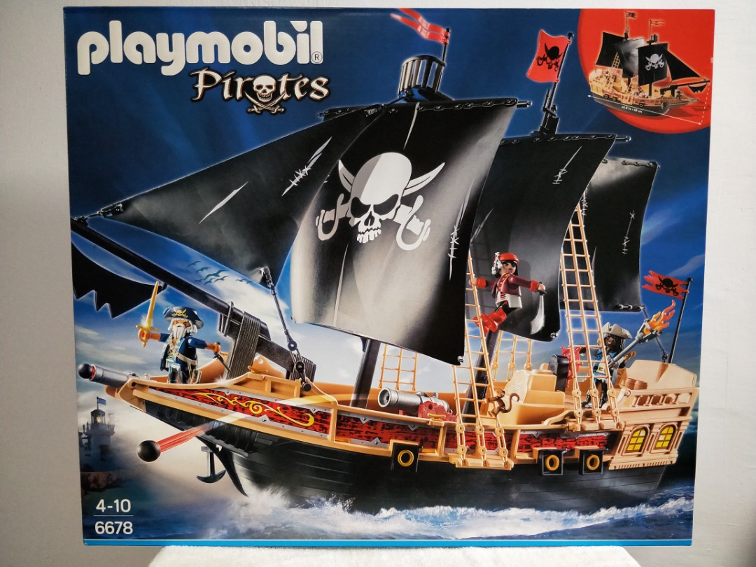 playmobil pirate raiders ship