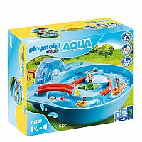 Playmobil 1.2.3 Aqua - Splish Splash Waterpark 