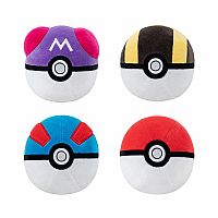 Plush Poke Ball - Assorted