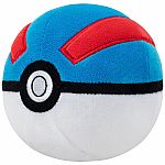 Plush Poke Ball - Assorted