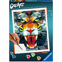 Polygon Tiger - CreART