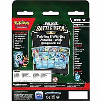 Pokemon Deluxe Battle Deck - Quaquaval ex 