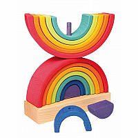 Double Rainbow Stacking Tower 