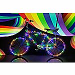 Rainbow Brightz for Both Wheels & Bike Frame 