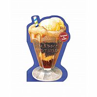 Scratch & Sniff Root Beer Birthday Card  