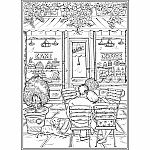 Creative Haven - Romantic Country Scenes Colouring Book 