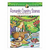 Creative Haven - Romantic Country Scenes Colouring Book 