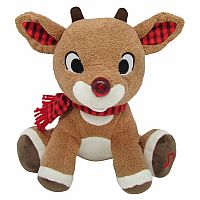 Rudolph Plush with Music.