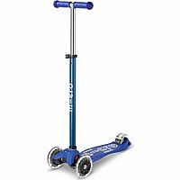 Micro Maxi Deluxe LED Scooter - Blue/White